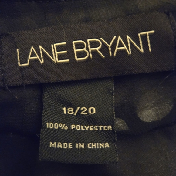 PLUS SIZE******Lane Bryant Black and White Top - Picture 7 of 7